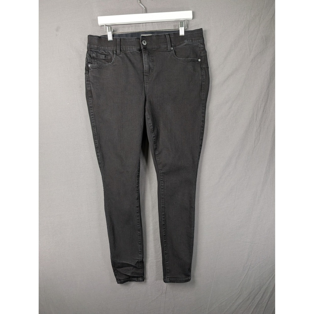Torrid Bombshell Skinny Jeans Black Premium Stretch Denim Plus Size 14R 5278